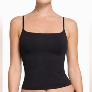 Skims Fits Everybody Cami Tank Top Shirt Onyx Black Small NWT